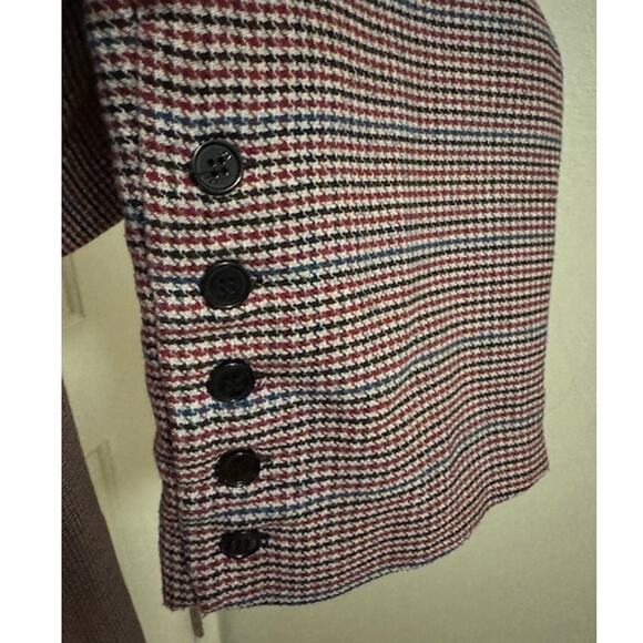 LPA Slim Trouser in Khaki & Maroon XL - Picture 9 of 9